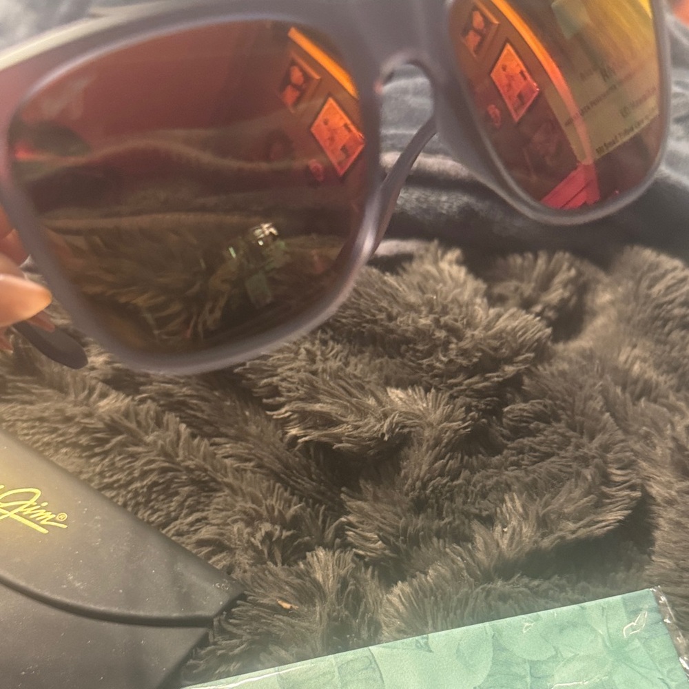 Maui Jim Sunglasses with Yellow and Red Lenses